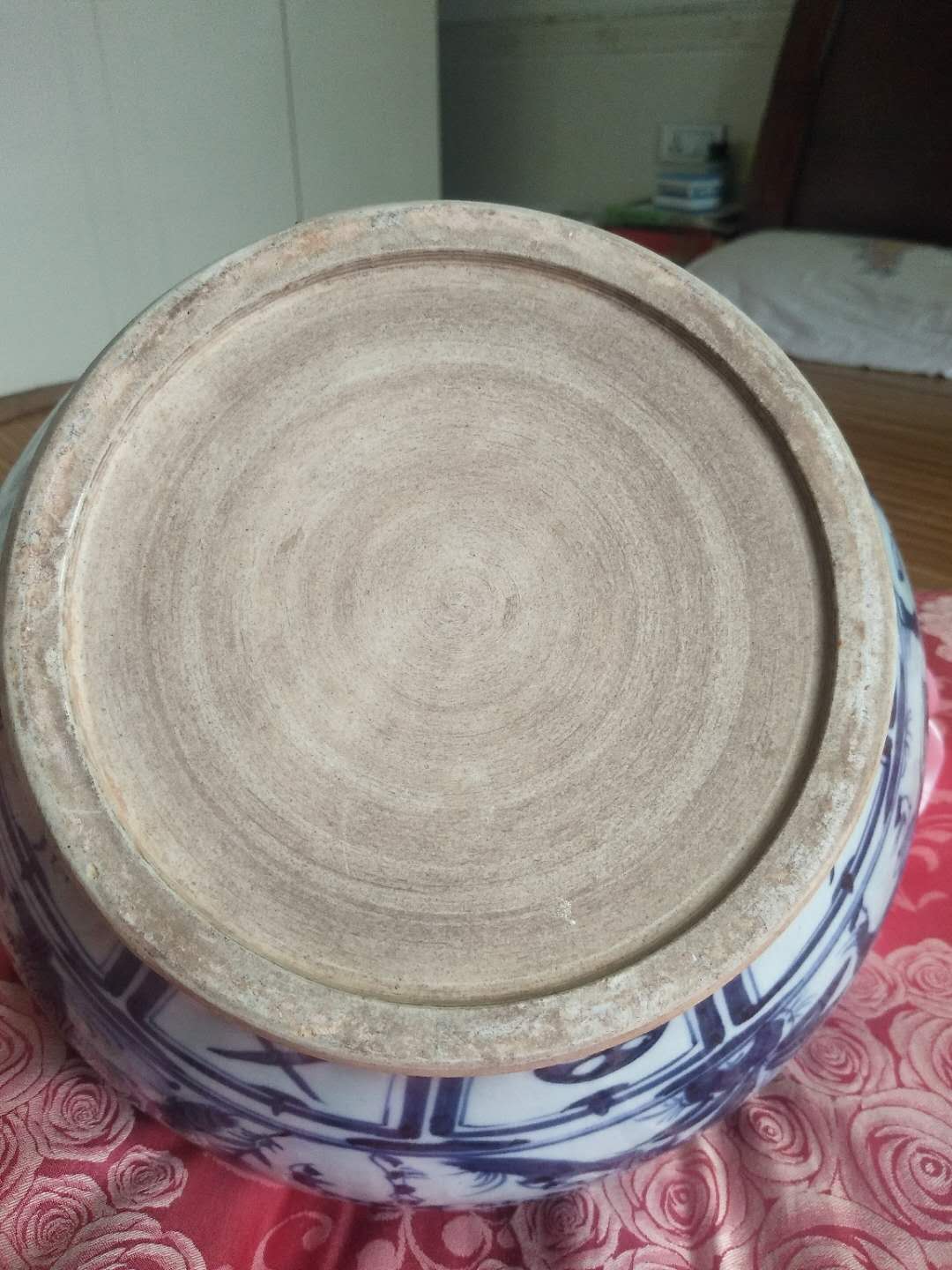 元代青花将军罐10809